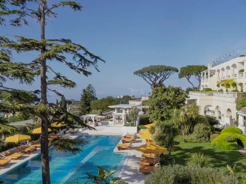 Capri Palace Jumeirah property and pool, Italy