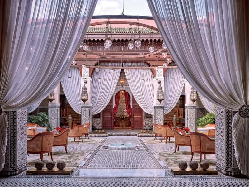 Royal Mansour Marrakech walled medina with private riads, Morocco