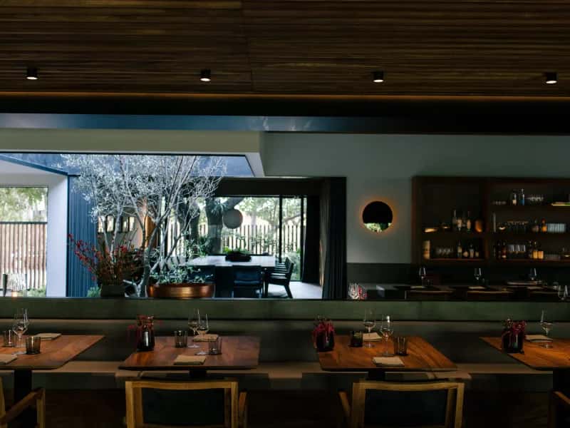 Pujol restaurant interior in Polanco, Mexico City