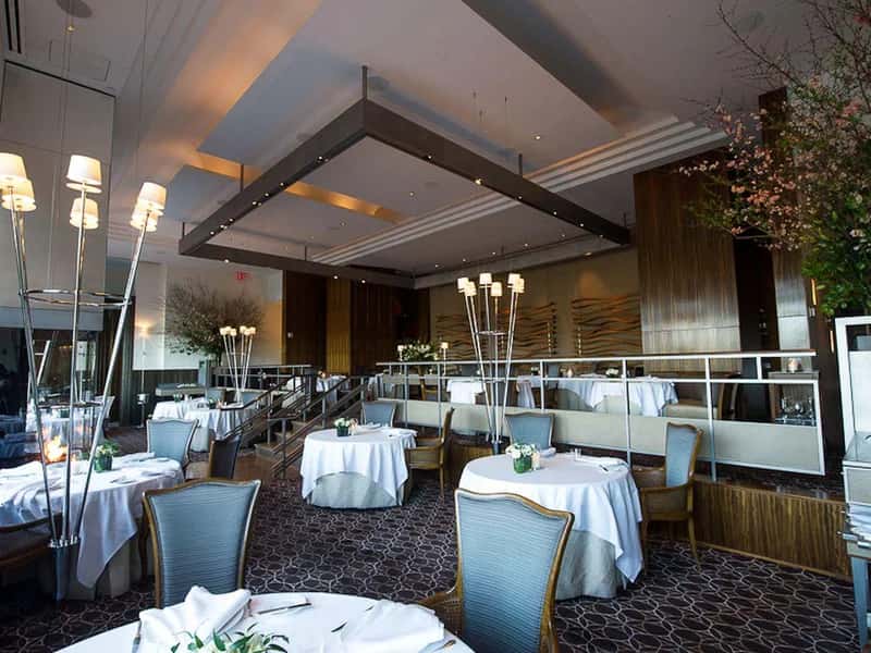 The French Laundry historic interior in Yountville, Napa Valley