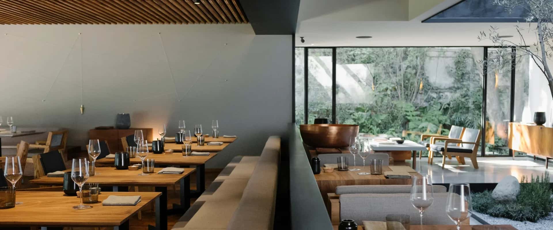 Pujol restaurant salon, Polanco, Mexico City