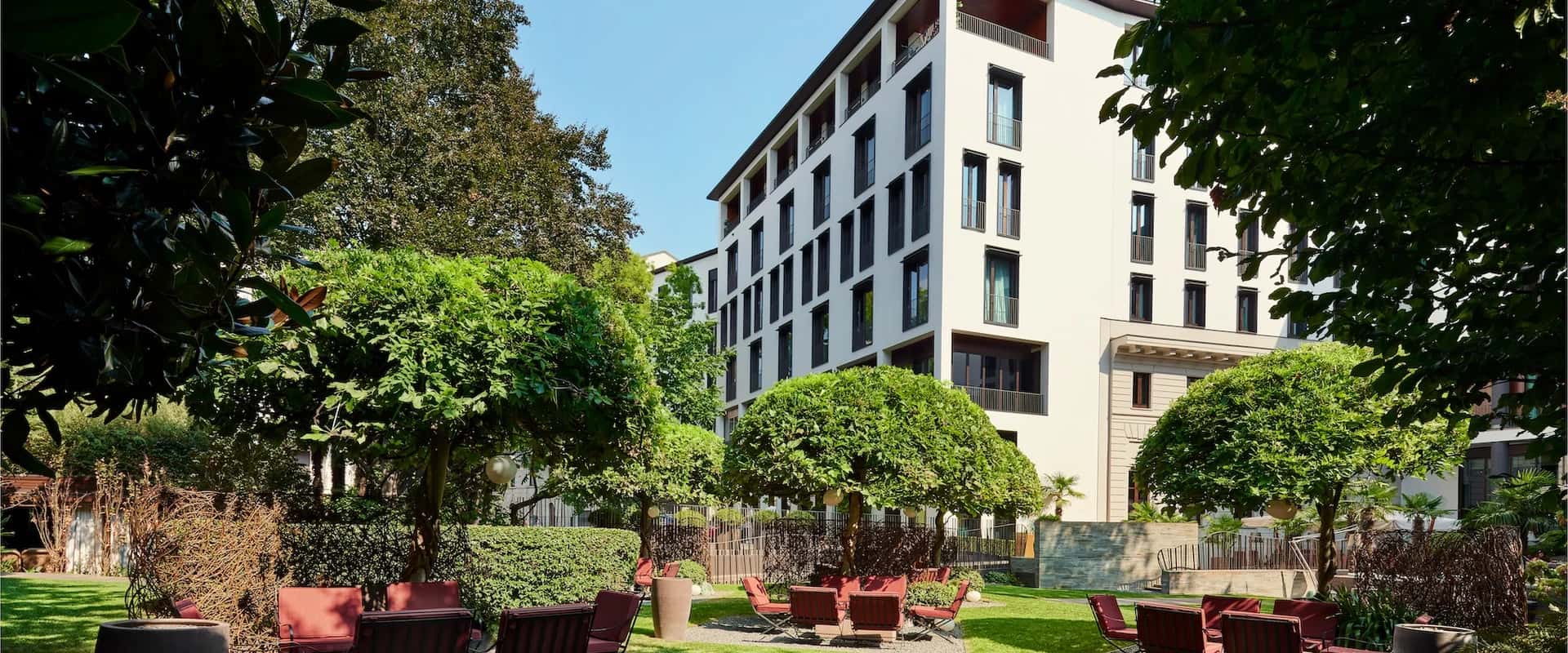 Bvlgari Hotel Roma Il Giardino garden restaurant