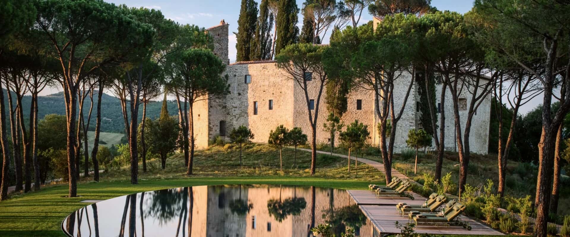 Reschio, Italy property close-up — Small Luxury Hotels boutique property